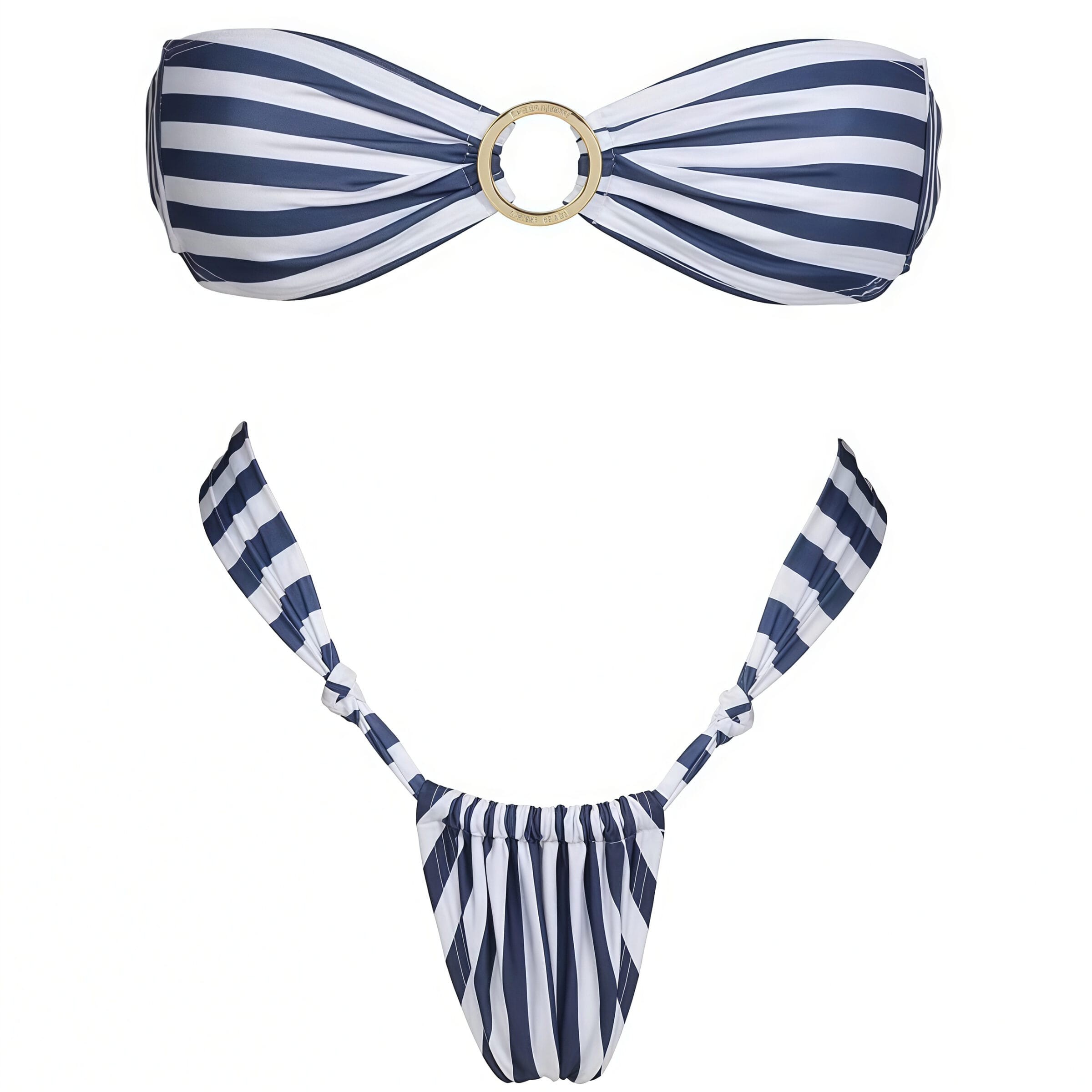 Bandeau strapless sexy swimsuit set - Image 4