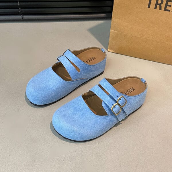 Classic Double-Strap Mary Jane Shoes