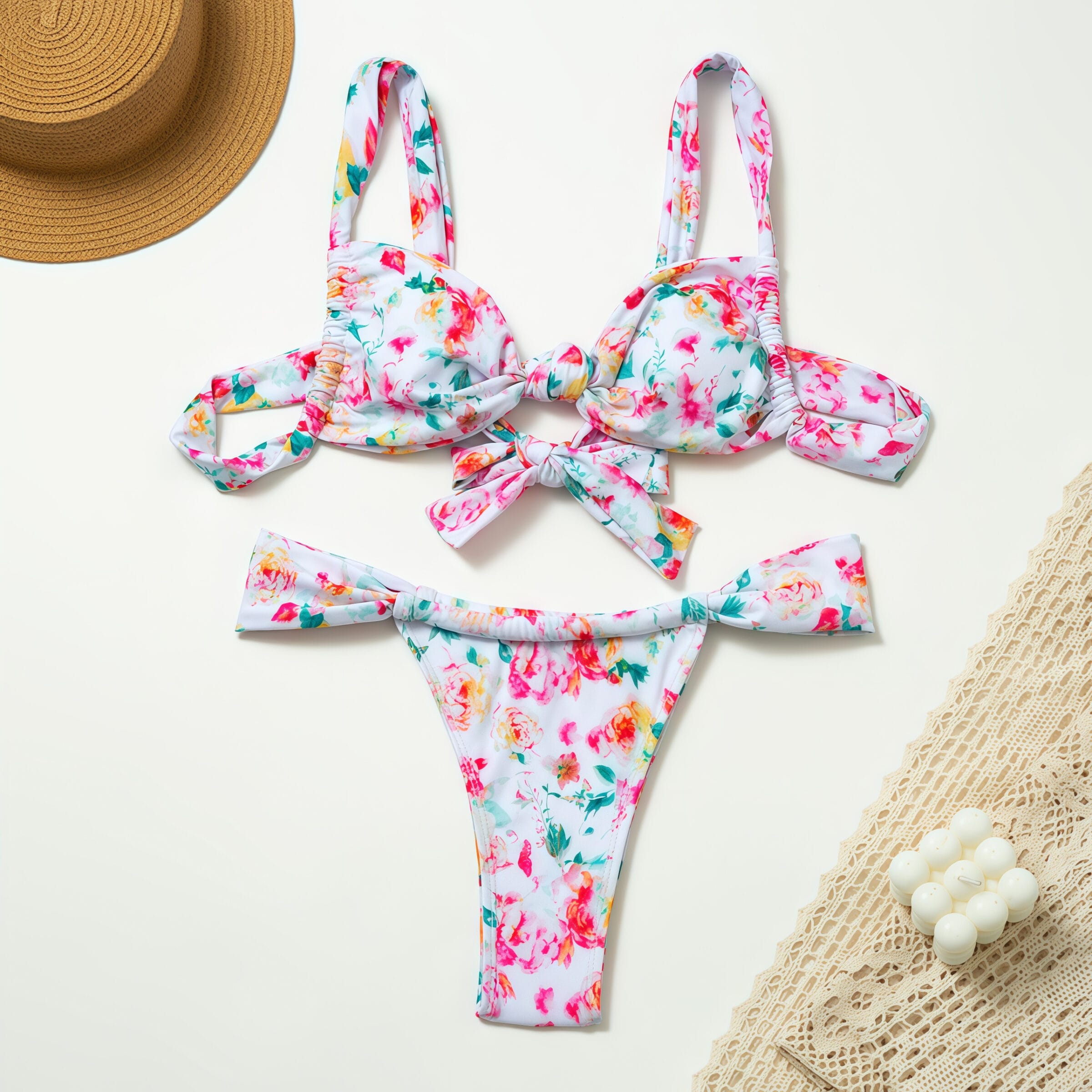 high waisted bikini bottom - Image 4
